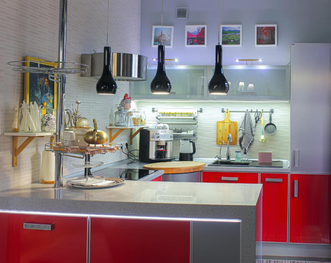 Vip Квартира, Атмосферні Boutique - Apartments Zaporizhia Eksteriør billede